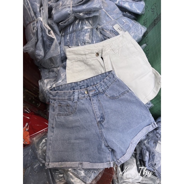 QUẦN SOOC JEANS NỮ VẮN GẤU, Size S M L