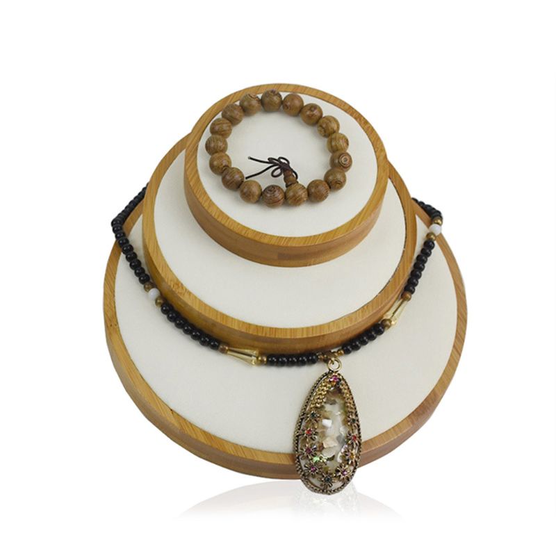 Flgo Set 3 Giá Đỡ Trưng Bày Trang Sức Vòng Cổ Tự Nhiên