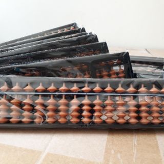 Combo 4 bàn tính 17 cột nâu