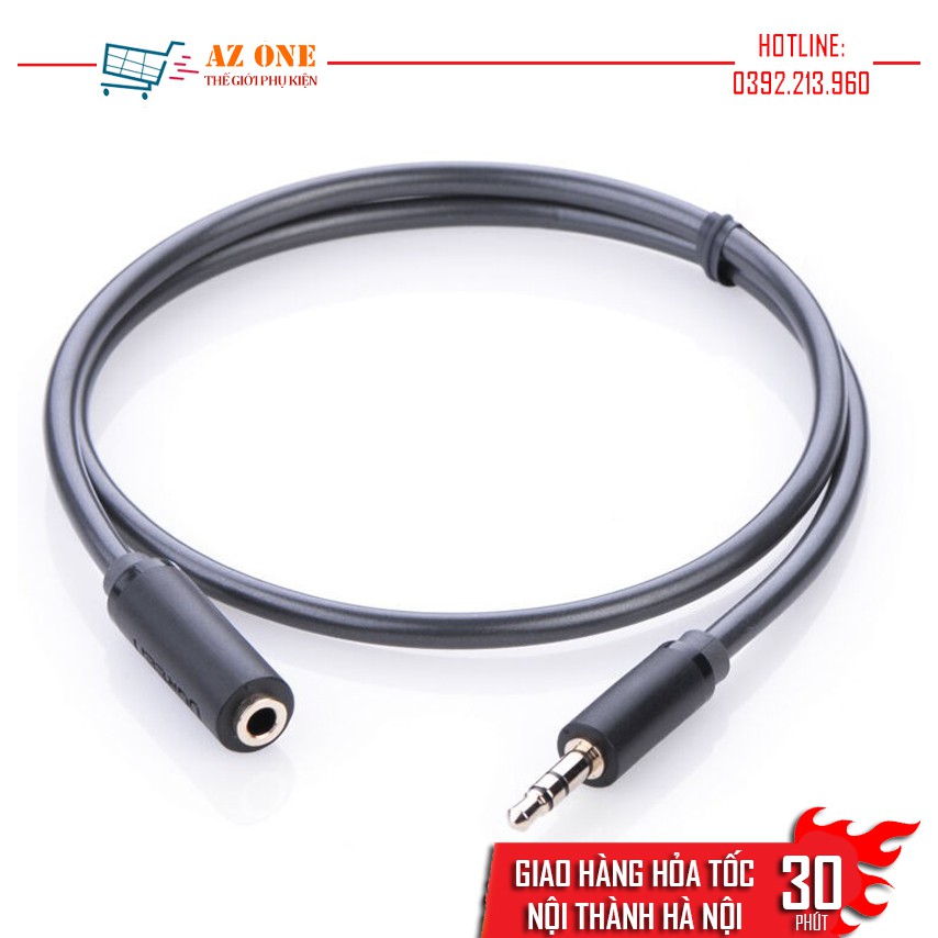 Cáp audio 3.5mm nối dài | Cáp loa nối dài 2M Ugreen 10784