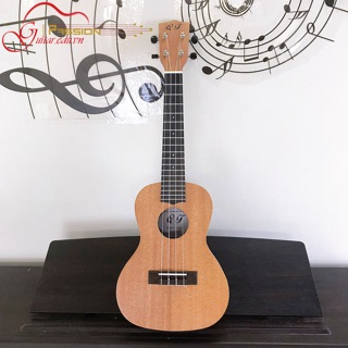 Đàn ukulele concert full gỗ mộc size 23