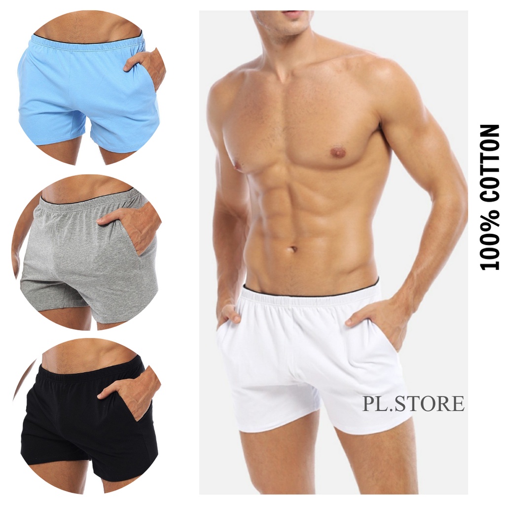 QUẦN ĐÙI NAM MẶC NHÀ MẶC NGỦ TẬP GYM - Cotton Chính Phẩm Co Giãn 4 Chiều Mềm Mịn Và Thoáng Mát