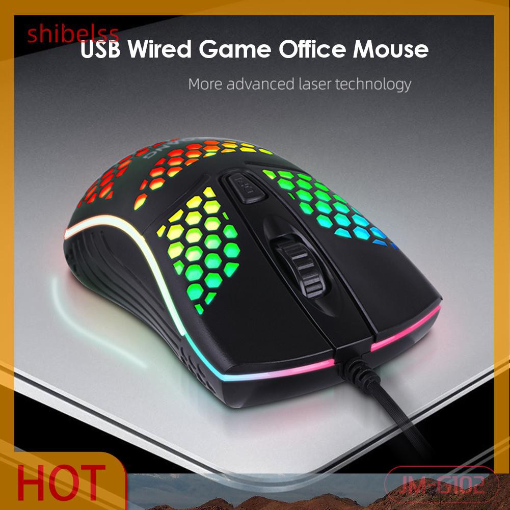 Chuột Quang Gaming Jm-G102 Có Dây 1600 Dpi Chuyên Dụng Cho Game Thủ