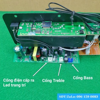 Mạch loa kéo hát Karaoke có tích hợp Bluetooh đầy đủ