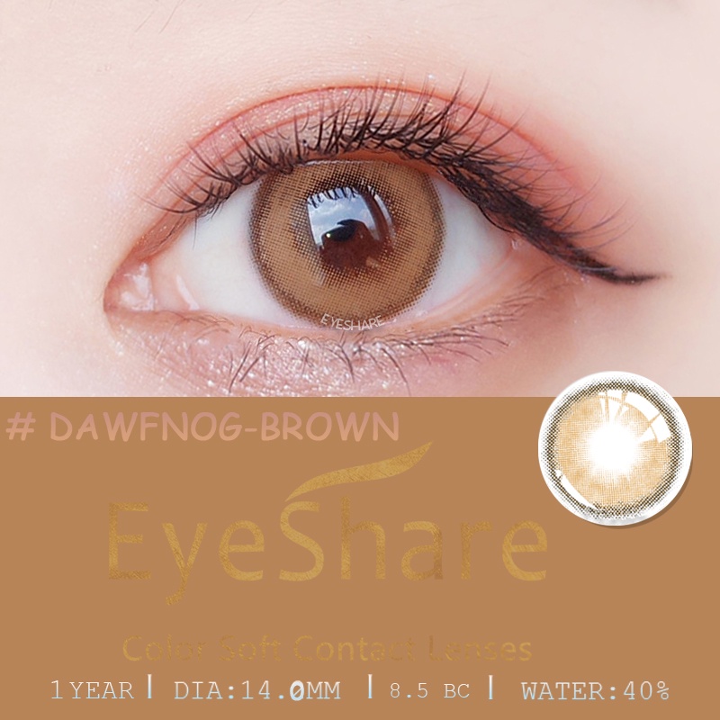 EYESHARE Cặp kính áp tròng dòng DAWNFOG/ OCEAN/ RUSSIAN mềm mại sang trọng với nhiều màu tùy chọn hợp thời trang