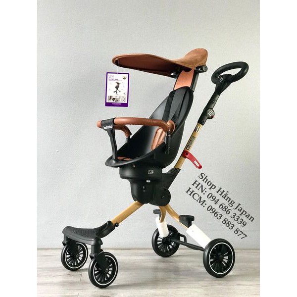 Xe đẩy BAOBAOHAO V5/V8/V18 xoay chiều gấp gọn cho bé bảo hàng chính hãng 1 năm