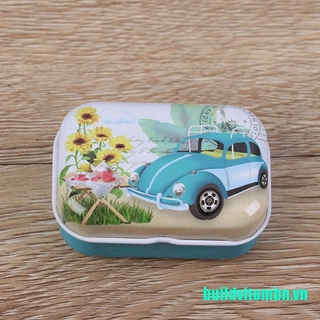 Hộp Thiếc Mini Đựng Trang Sức Tiện Lợi