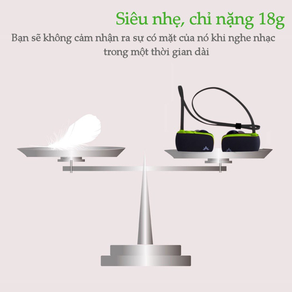 Tai Nghe Bluetooth thể thao AVANTREE Sacool đạt chuẩn IPX4 super BASS - A0920 (Đen)