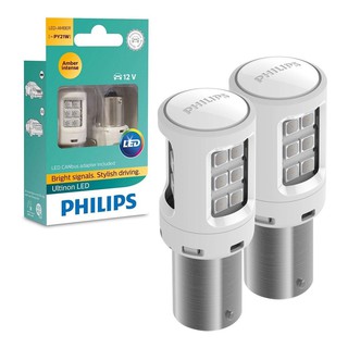 Bóng đèn LED Xi Nhan PY21 Philips Ultinon LED Amber