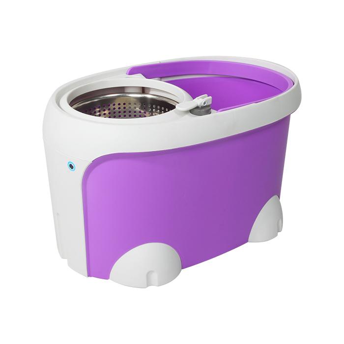 [HÀNG CHÍNH HÃNG] BỘ LAU NHÀ SONG LONG 360 ĐỘ lỒNG INOX, CÓ VAN XẢ NƯỚC VÀ BÔNG LAU THAY THẾ ĐI KÈM, BÁNH XE KÉO TIỆN ỢI