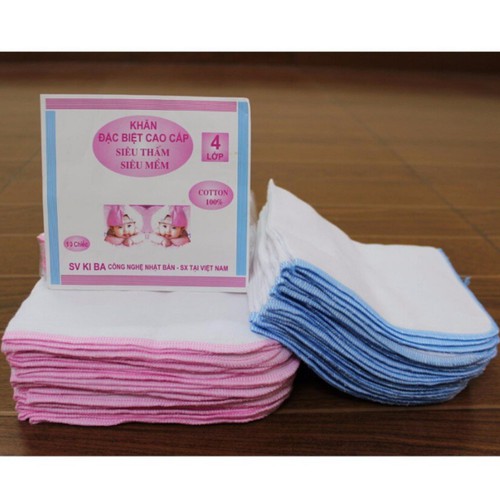 Khăn sữa KiBa siêu mềm