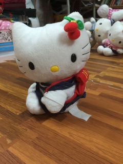 Set 2 mèo bông hello kitty