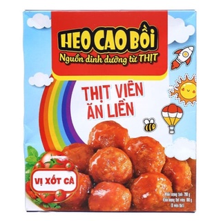 Thịt viên heo cao bồi xốt cà hộp 200g