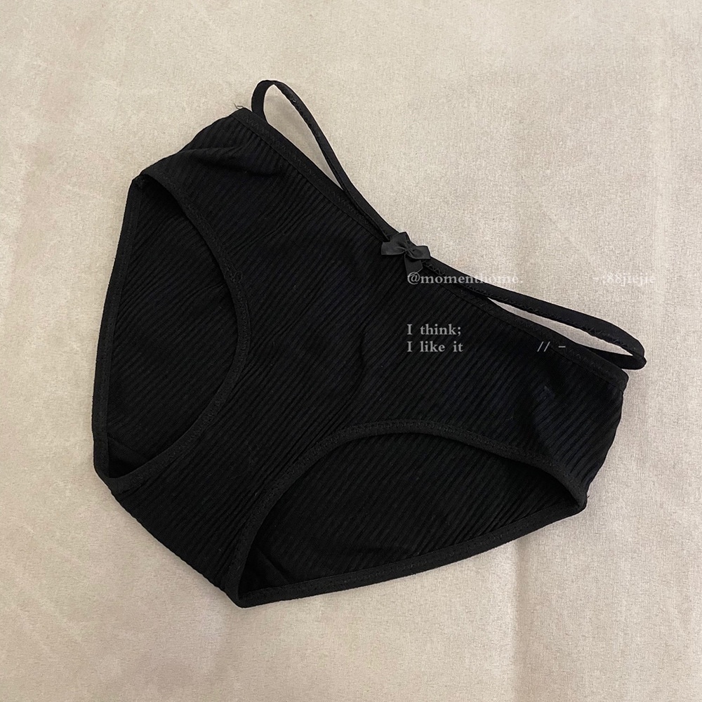Quần Lót Sexy Ibra's Nữ Cotton Trơn Mềm Mại Dây Hông Đồ Lót Cạp Thấp Nơ Đẹp Gợi Cảm Hàn Quốc Dễ Thương I75
