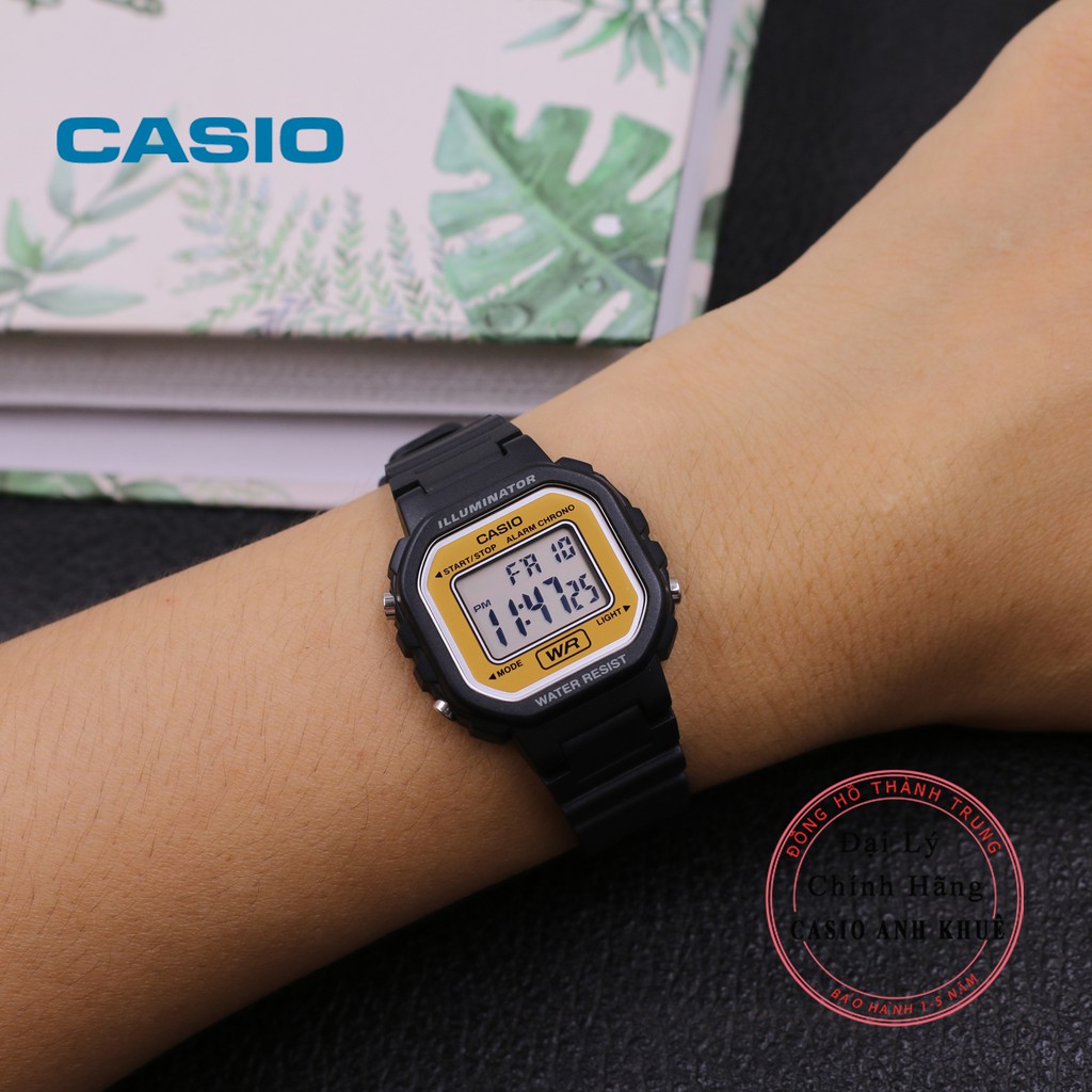 Đồng hồ điện tử nữ Casio LA-20WH-9ADF dây nhựa