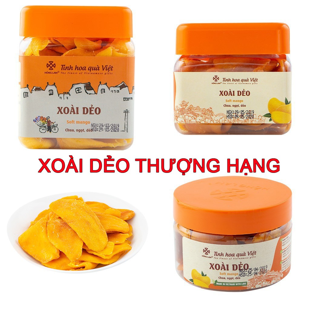 XOÀI DẺO THƯỢNG HẠNG HỒNG LAM