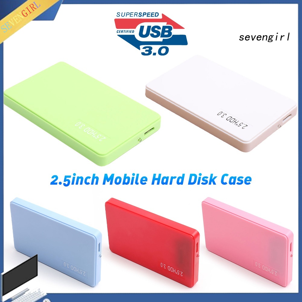 Hộp Đựng Ổ Cứng Ngoài Sev-2.5 Inch Usb 3.0 Sata Ssd Cho Laptop | BigBuy360 - bigbuy360.vn