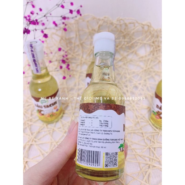 Dầu ăn cho bé _ sachi 60ml