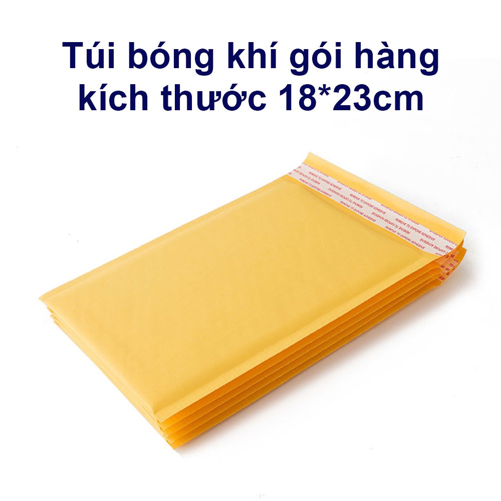 Túi phong bì đóng gói hàng có bóng khí chống sốc an toàn kích thước 18x23cm