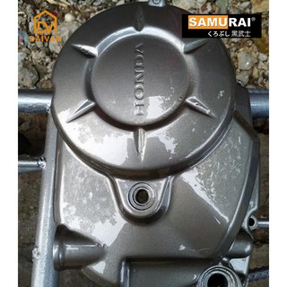 COMBO 3 chai Sơn Samura Lót-Màu-Bóng màu xám bạc S.C Y137* dành cho lốc máy