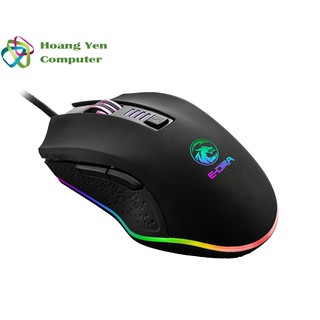 Chuột Gaming Có Dây E-Dra EMS612 RGB LED Đổi Màu 1200 - 3200 DPI -BH 24 Tháng 1 Đổi 1 - Hoàng Yến Computer
