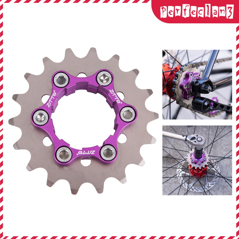 💕Thássia Sport Store💕 MTB Single 1 Speed Cassette Cog Fixed Gear Conversion Kit for 10/11s Hub