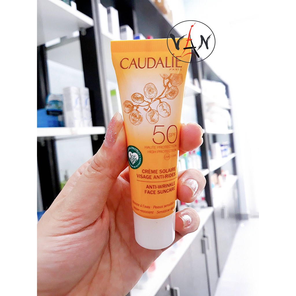 Kem chống nắng chống lão hóa  Caudalie creme solaire visage anti – rides 25ml | BigBuy360 - bigbuy360.vn