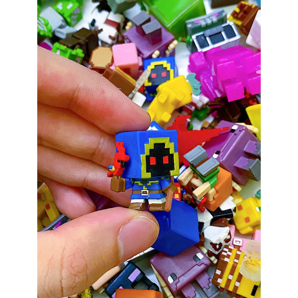 Mô hình minecraft - Minifigure minecraft - Hàng chính hãng Mattel - Giao ngẫu nhiên