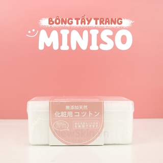 Bông Tẩy Trang Nhật Bản Miniso 1000 miếng