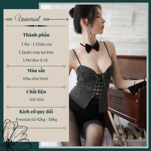 Đồ Cosplay Sexy Nữ Giáo Viên - Set Váy Ngủ Cô Giáo Quyễn Rũ UNIVERSALXXX - DCP10 | BigBuy360 - bigbuy360.vn