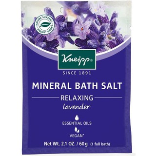 Muối tắm KNEIPP Mineral Bath Salt hương Lavender