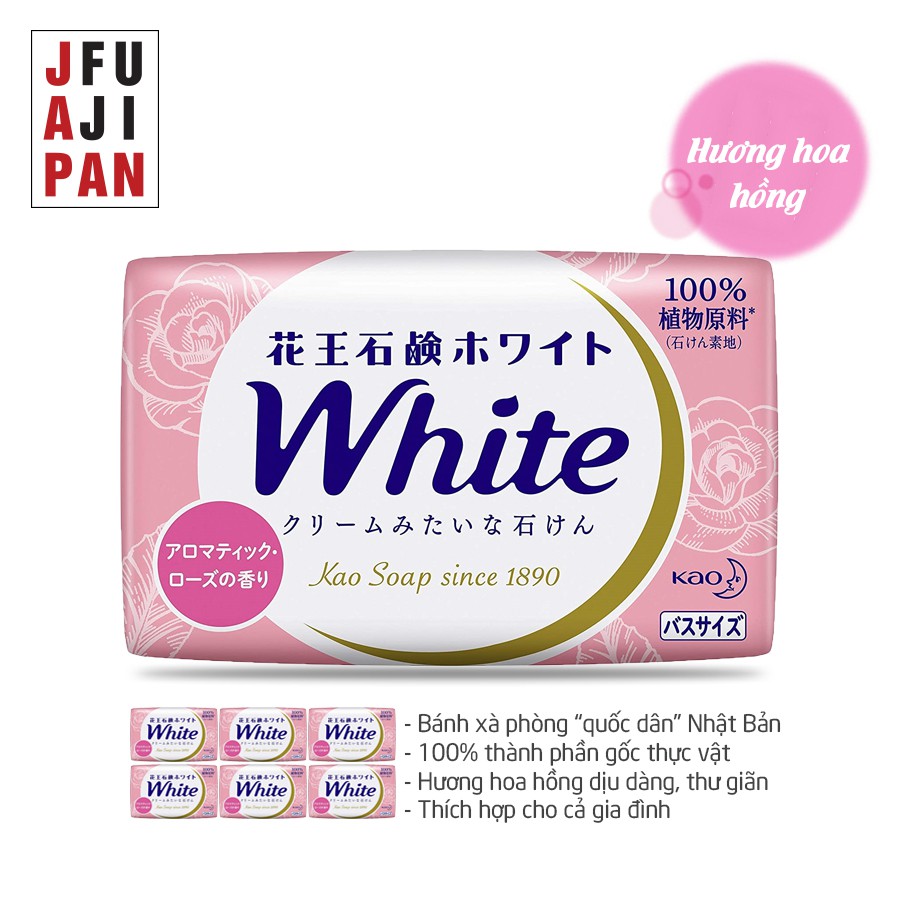 Xà phòng tắm KAO white Nhật Bản 130g