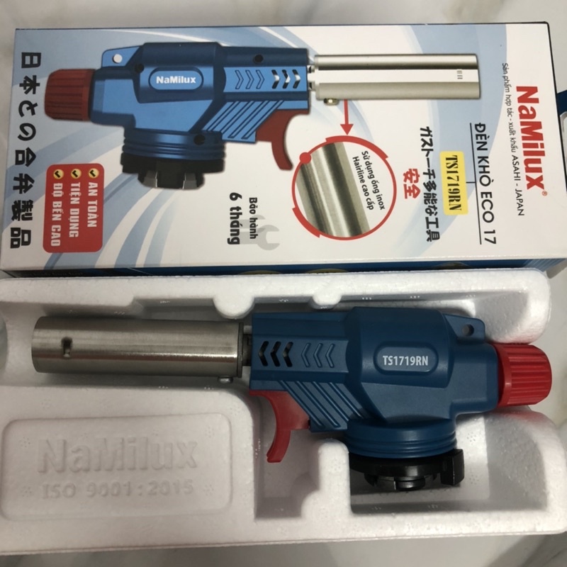 Đèn khò gas mini Namilux dùng cho bình gas nhỏ