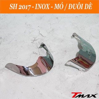 Bộ mỏ + đuôi dè xe sh 2017 inox