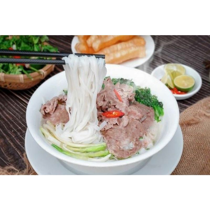 Bún khô Bình Định( bún xắt)