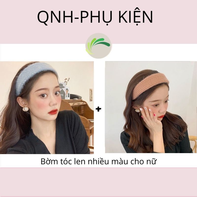 băng đô bờm tóc handmade hàn quốc