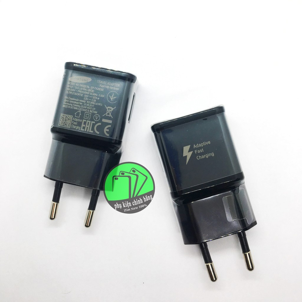 Củ sạc nhanh  Samsung S9, Note 9, S7 EDGE, NOTE 5 A7 Chuẩn Zin Xịn