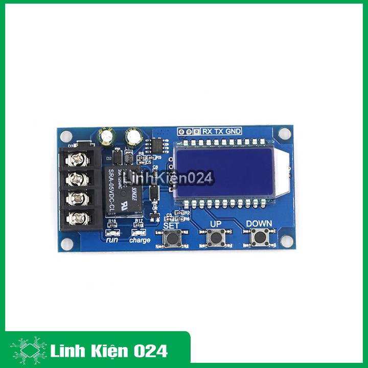 Mạch Sạc Acquy Tự Ngắt Bảo Vệ Quá Tải Hẹn Giờ Sạc XY-L10A 6VDC-60VDC 10A