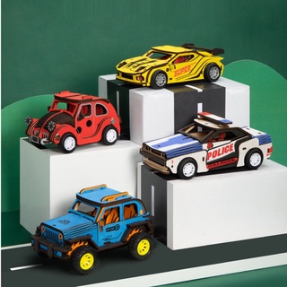 Mô hình gỗ 3D Lắp ráp Xe Ô tô Robotime Wooden Cars HK201 - HK303
