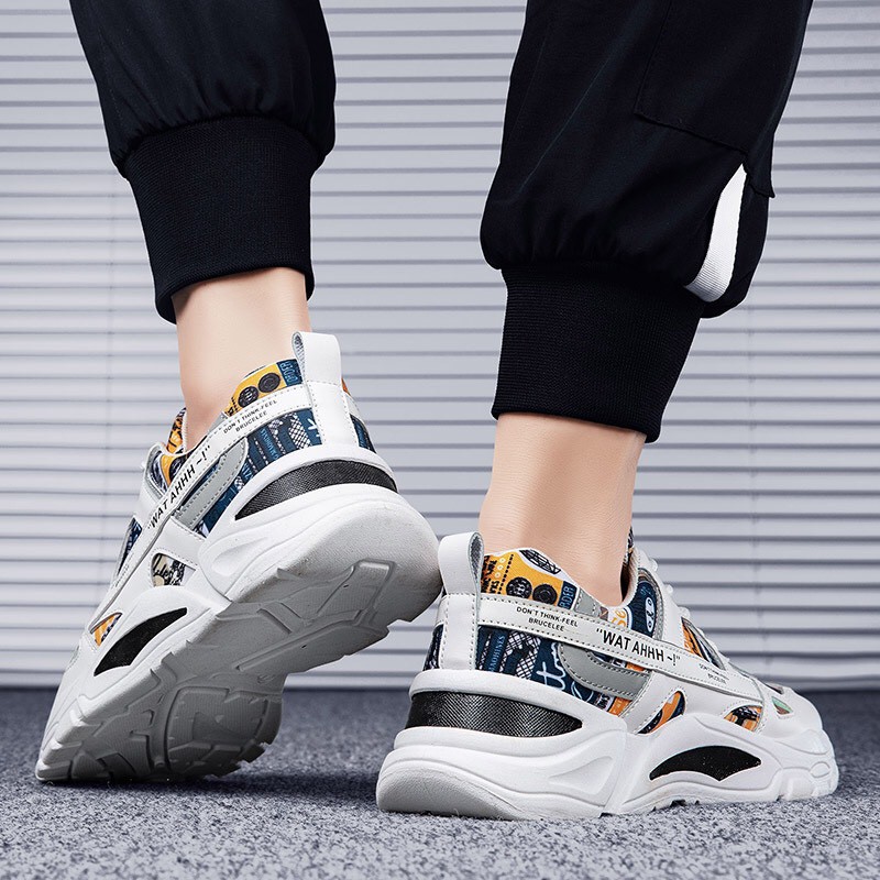 Giày thể thao nam WataHH phối màu cá tính - Giày nam độn đế 5cm cực đẹp | BigBuy360 - bigbuy360.vn