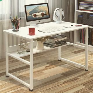 Bàn làm việc kèm kệ sách hàng khủng 120x60x75 cực kỳ chắc chắn