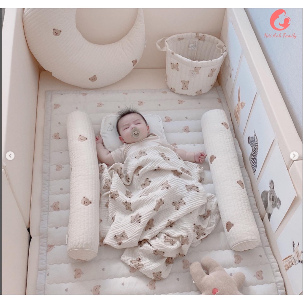 Gối ôm thêu phong cách Hàn Quốc cho bé - Hải Anh Family