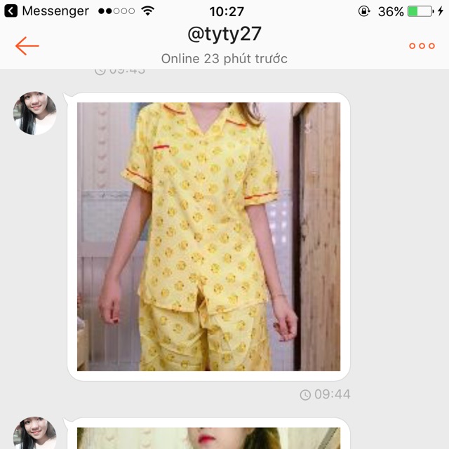 Bộ pijama 