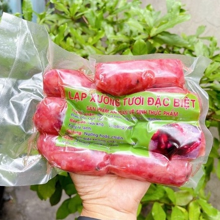🐷 LẠP XƯỞNG HEO TƯƠI NHÀ LÀM (Nửa Kg)-Tỷ Lệ Nạc nhiều Ít mỡ | Hàng sẵn - Giao Nhanh - Khuyến Mãi