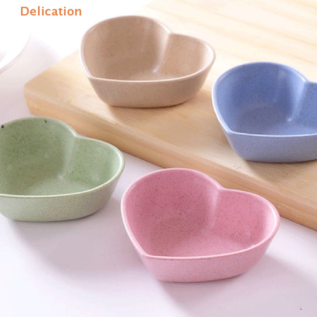 [Delication] Chén Đựng Nước Chấm / Gia Vị Bằng Lúa Mạch Hình Trái Tim
