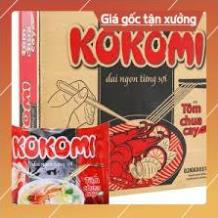 [ICLN9 giảm 5K cho đơn hàng 50k]  Mì tôm Kokomi tôm chua cay (Thùng 30 gói)
