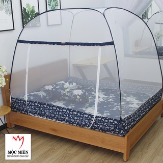Mùng chụp đỉnh rộng cao cấp Mộc Miên - Phi Hành Gia (2 cửa) - CB923
