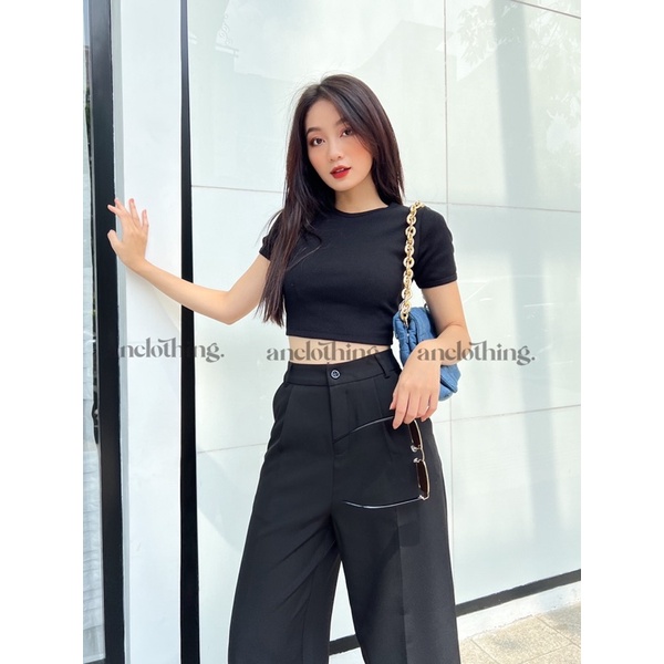ÁO THUN CROPTOP BASIC