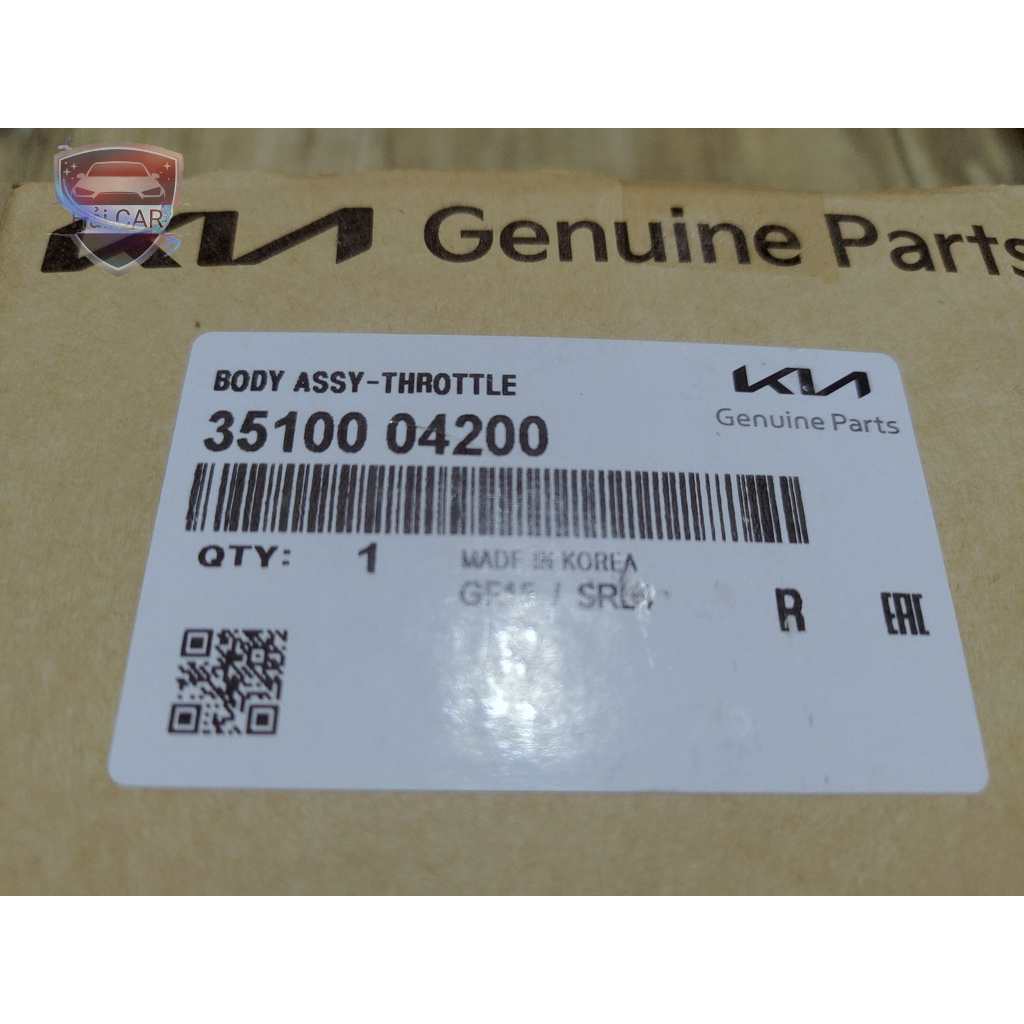 Cụm bướm ga KIA Morning  1.2 2013_2020 chính hãng