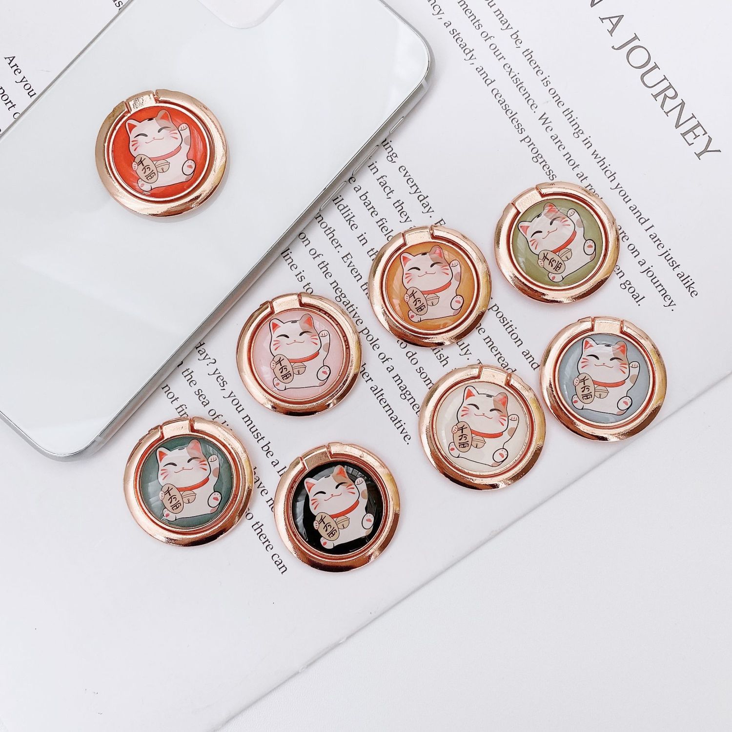 POP SOCKET Giá Đỡ Điện Thoại Dạng Nhẫn Xoay 360 Độ Tiện Dụng